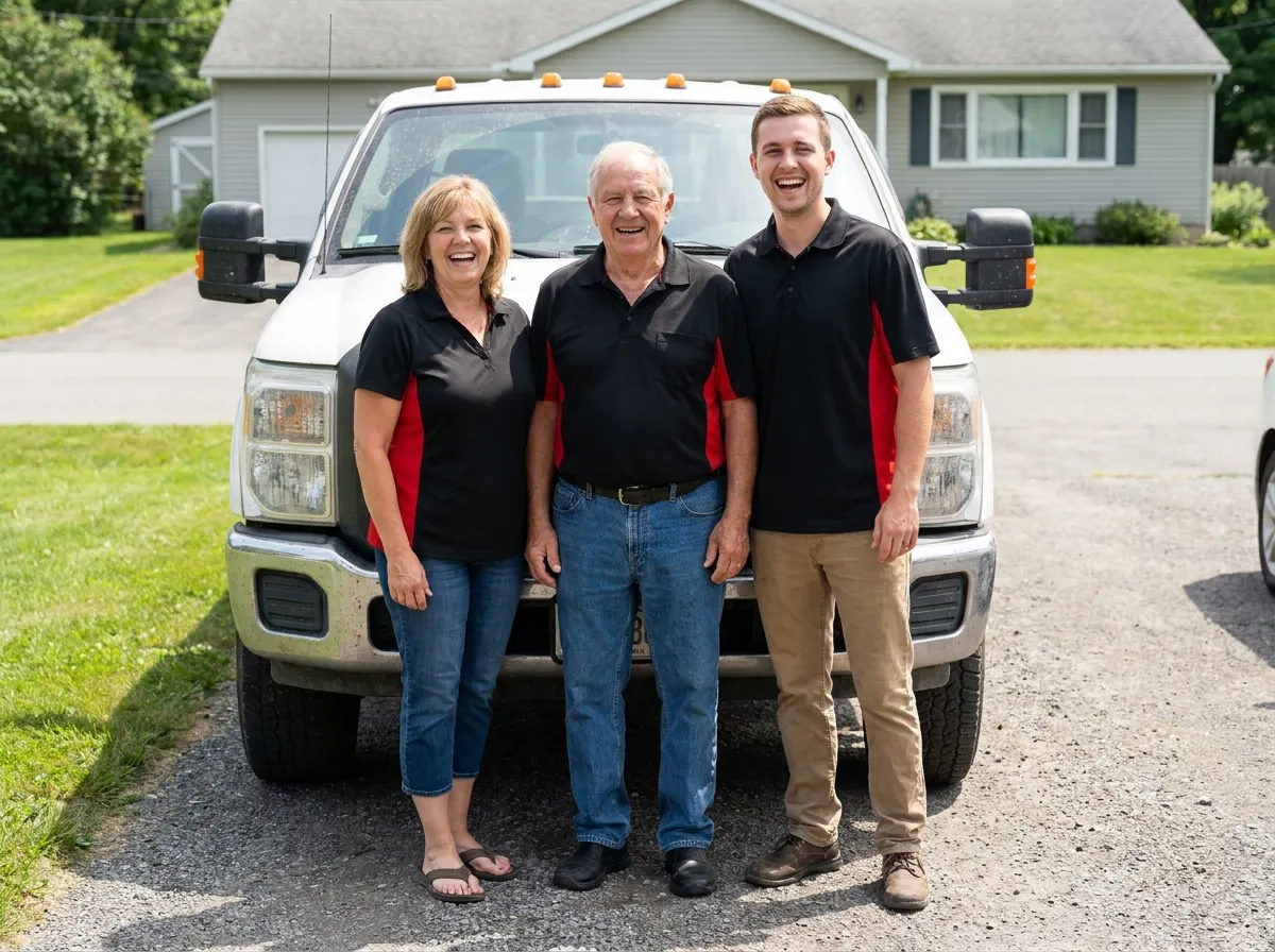 The Sunrise Dumpster Rental team — dumpster in Vernon, NY